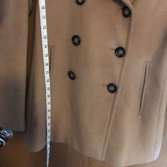 Calvin Klein Pea Coat Precious Fiber Blend - Picture 8 of 9